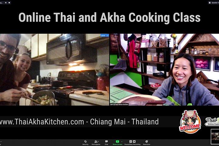 Online Thai and Akha Cooking Class
