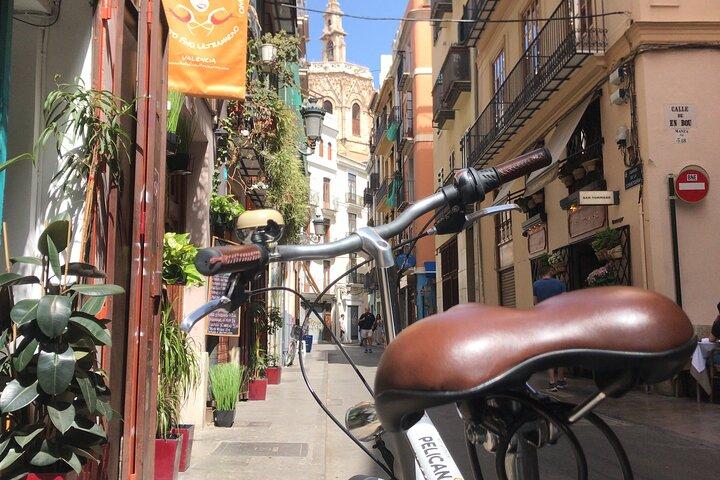 Valencia Old Town Privat tur med cykel eller elektrisk tur