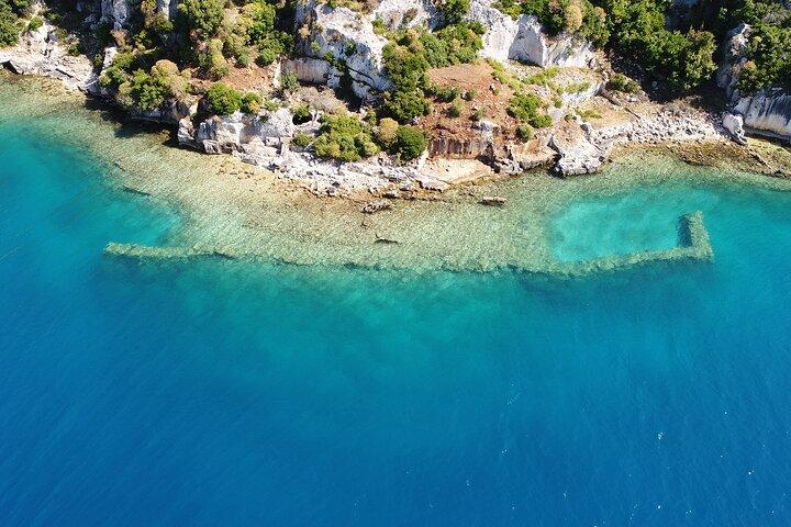 De Kas: excursion d'une journée à Kekova, Demre et Myra