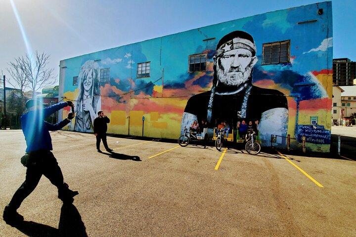 Austin Mural Selfie Tour de Pedicab