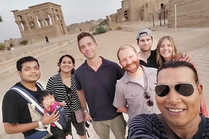 Visite guidée d'une journée à l'obélisque inachevé, au haut barrage et au temple de Philae en bateau