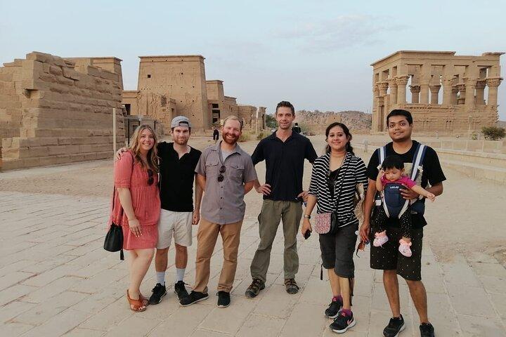 Visite guidée d'une journée à l'obélisque inachevé, au haut barrage et au temple de Philae en bateau