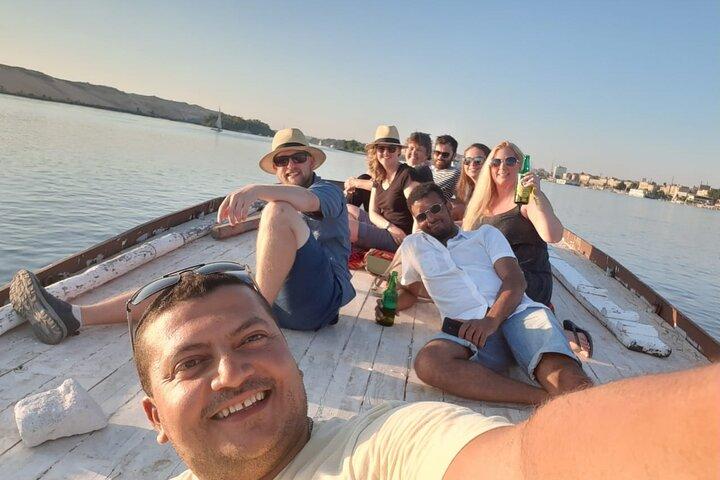 Visite guidée d'une journée à l'obélisque inachevé, au haut barrage et au temple de Philae en bateau