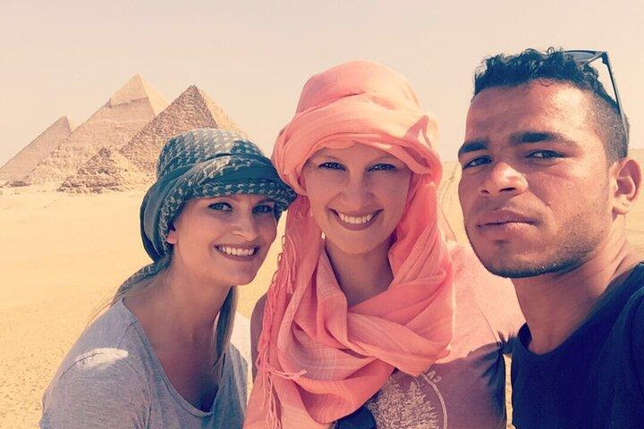 Visite privée des pyramides de Gizeh, du Sphinx, de Sakkara et du musée égyptien