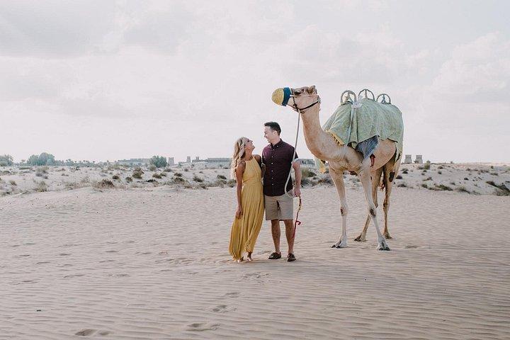 ドバイでの地元の写真家とのプライベートバケーション写真セッション