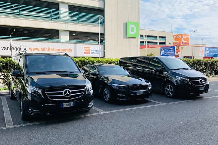 Transfer Fiumicino airport - central Rome or central Rome - FCO