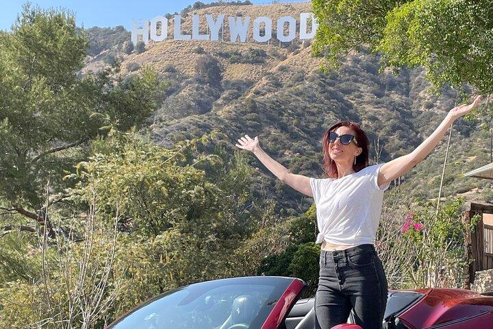 Ferrari "California T" privat tur till Hollywood Sign View Point