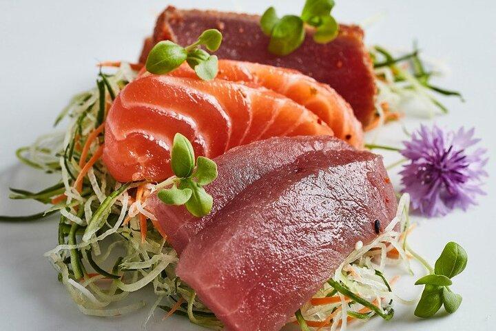 Katamarankryssning och sushiupplevelse i Kapstaden