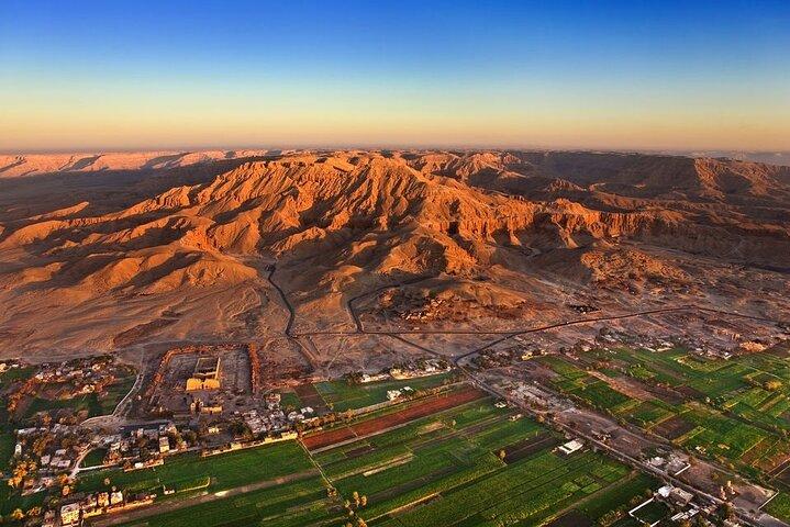 Sunrise Hot Air Balloon Ride with free ride by felucca