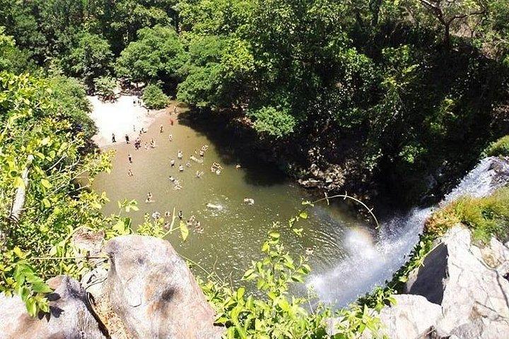 プレミアム ツアー:ナマケモノとリオ セレステ イ コルテスの滝 (テノリオ火山公園)