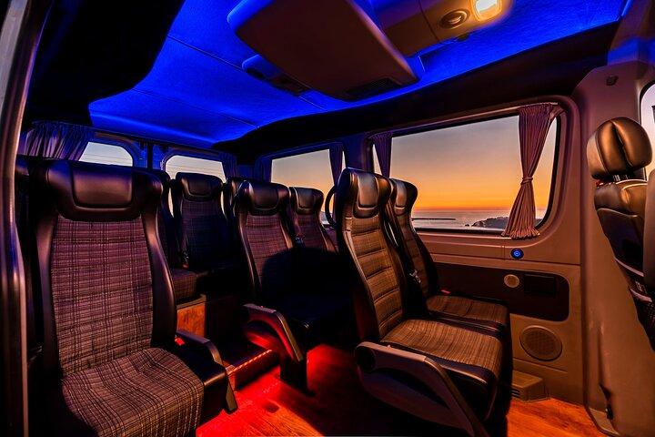Servicios de transporte privado de Santorini