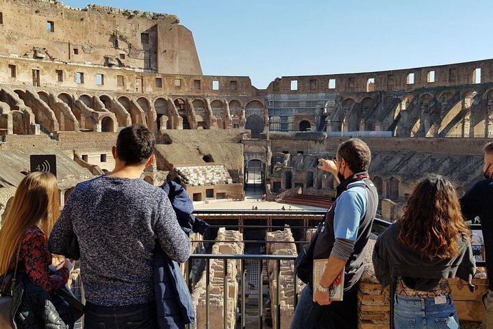 Colisée de Rome, Colline Palatine et Forum Romain