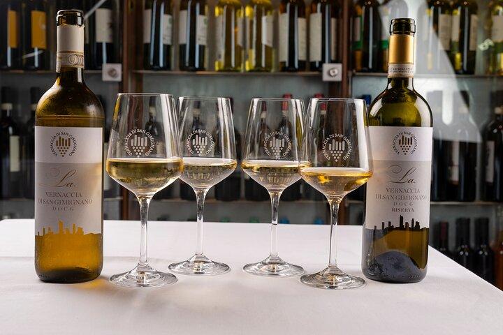 Degustação de vinhos em San Gimignano