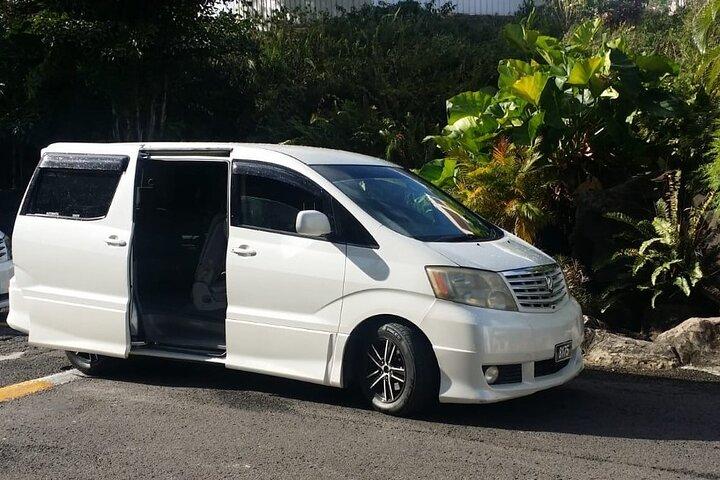 Privat lufthavnstransfer til St. Lucia (UVF)