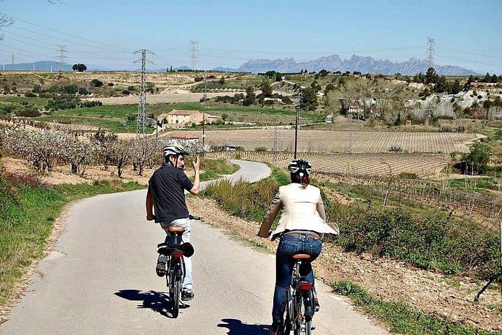 Elektrisk cykellutt och vinprovning