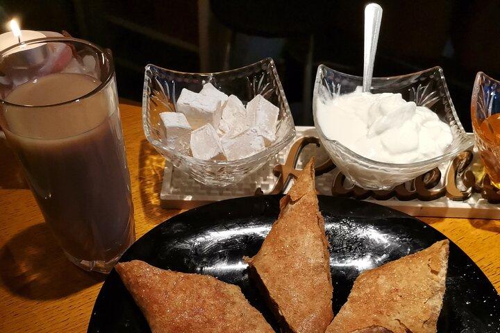Autentisk hemlagad bulgarisk dessertprovning i Sofia