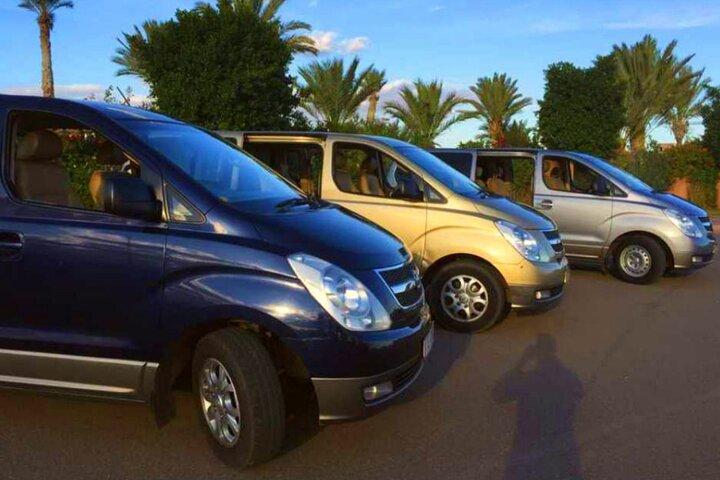 Privat Marrakech flygplatstransfer till hotell eller Riad