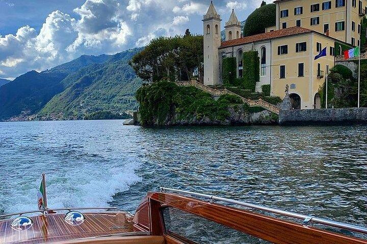 1-stündige Bootsfahrt auf dem Comer See + Bellagio + Mittagessen + Villa Melzi