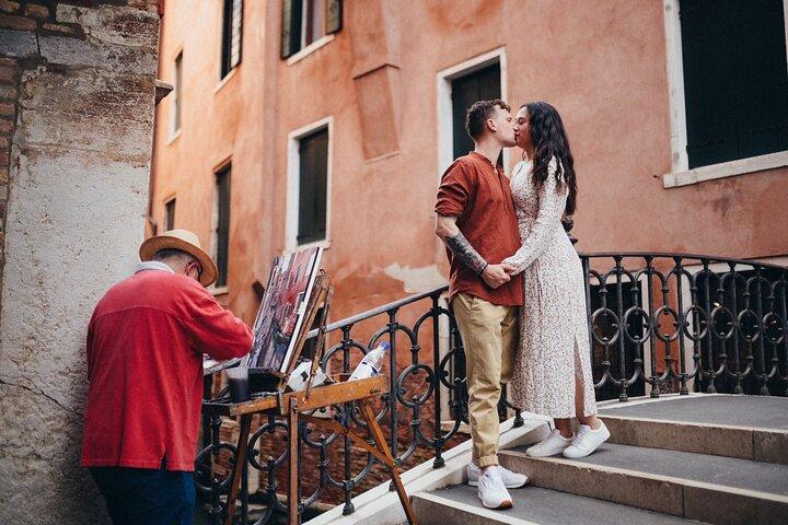 Privates Fotoshooting in Venedig mit Gondelfahrt inklusive
