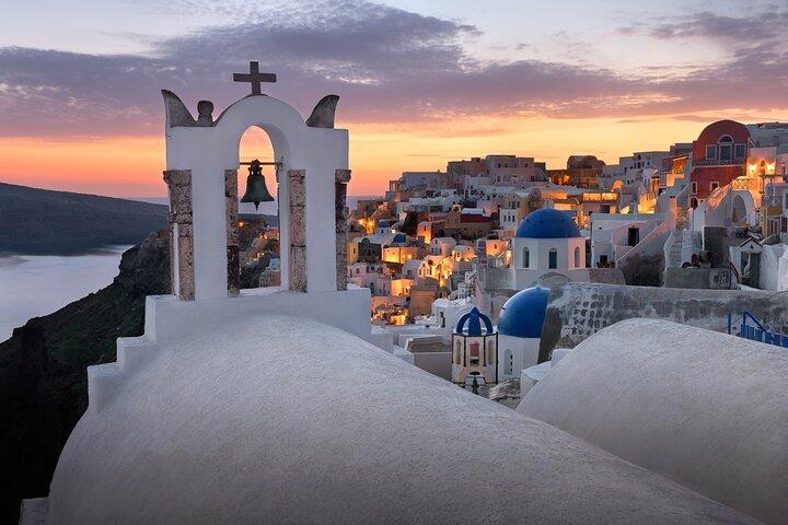 Cruzeiro no Vulcão Santorini, incluindo Hot Springs e Thirasia
