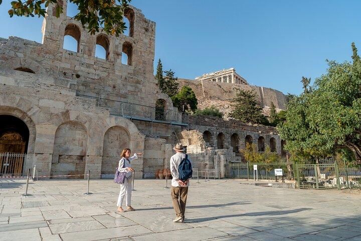 Acropolis Private Guided Tour with Traditional Food Tasting