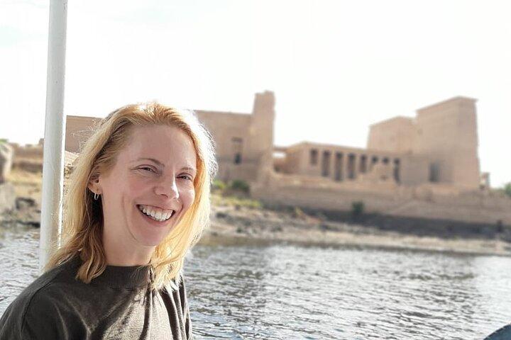 Assuan: Geführte Tour zum High Dam, dem Obelisk & Philae Tempel mit dem Motorboot