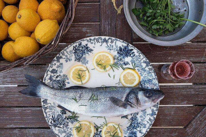 Cours de cuisine grecque traditionnelle et déjeuner bio à Poros