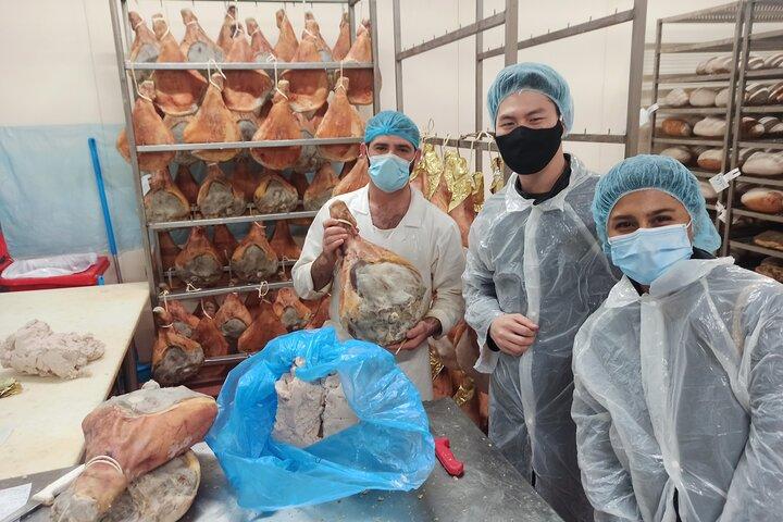 Prosciutto Factory 4 - Visite guidée d'une heure à Bologne