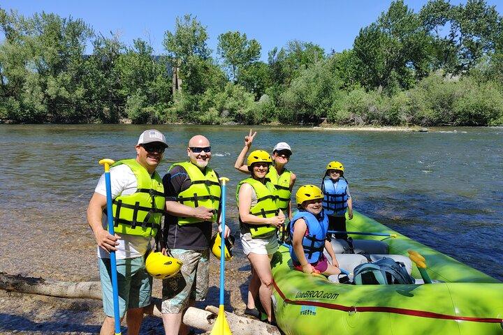 Boise River begeleide rafting-, zwem- en wildlife-tour