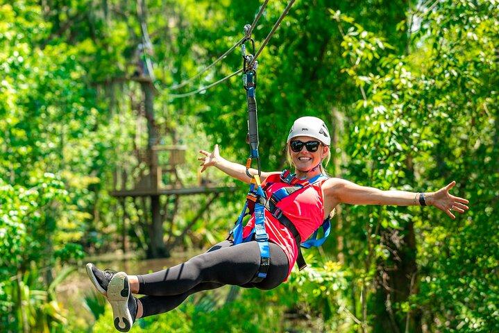 Zipline-Sumpftour durch New Orleans