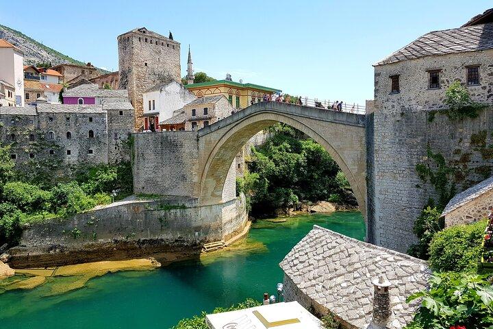 Visite privée de luxe en Bosnie, Mostar et cascades de Kravica