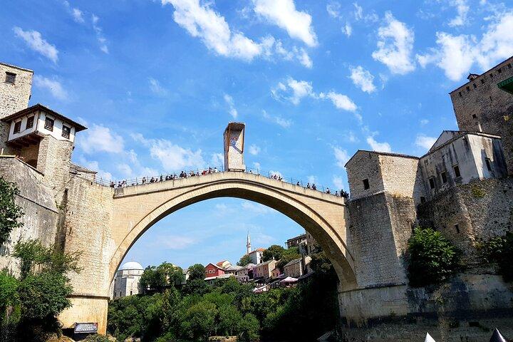 Visite privée de luxe en Bosnie, Mostar et cascades de Kravica