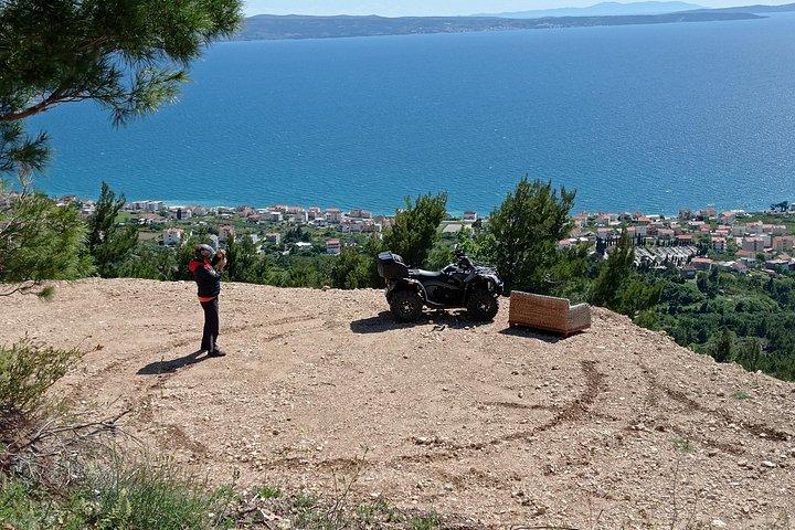 Quad Biking Off Road Tour starting 10 minutes drive from Split