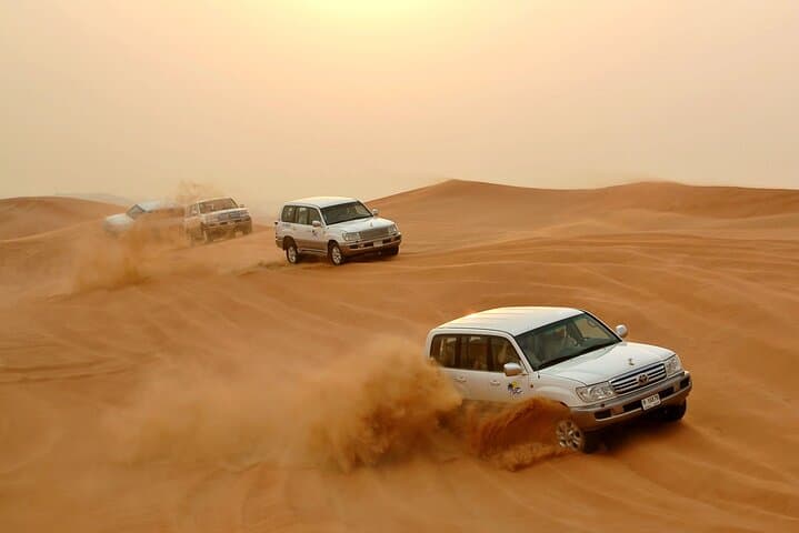 Desert Safari Experience with Dune Bashing and Dinner in Dubai