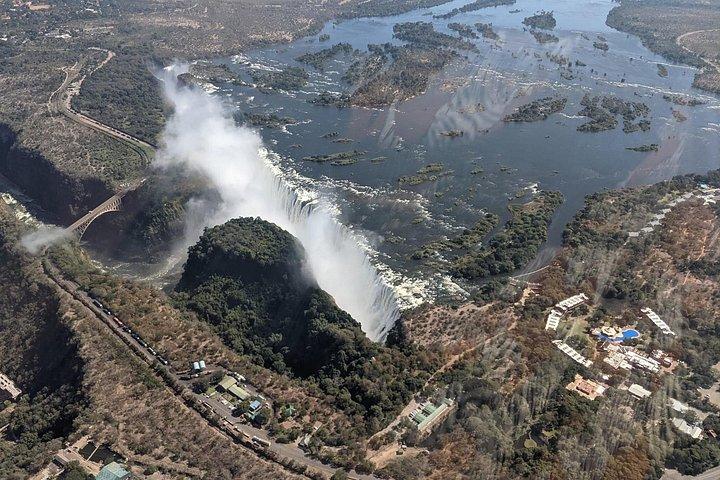 Helicopter Ride above the Victoria Falls