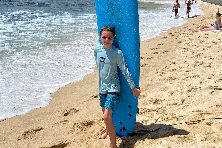 Surf Lessons in CABO with Mexico Surf Champ!