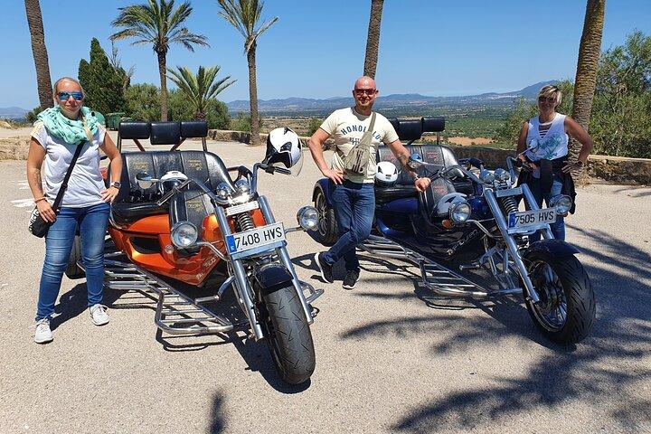 Cala Millor Trike Tour !!! Driving licence class B sufficient !!!