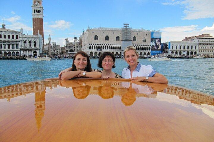 Veneza: Comida oculta privada e experiência de barco do Grand Canal