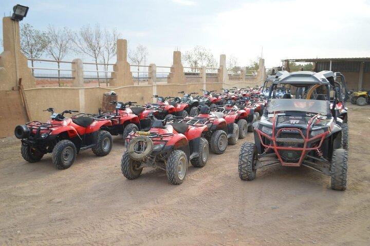Inolvidable super safari 4x1 cena beduina, paseo en camello, espectáculo, quads