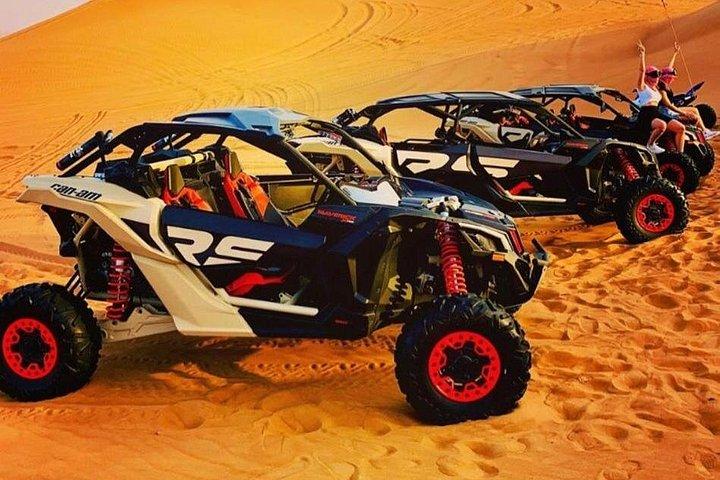 ハイパワーCan-Am 1000cc X3 - 2人乗りオープンデザートアドベンチャー