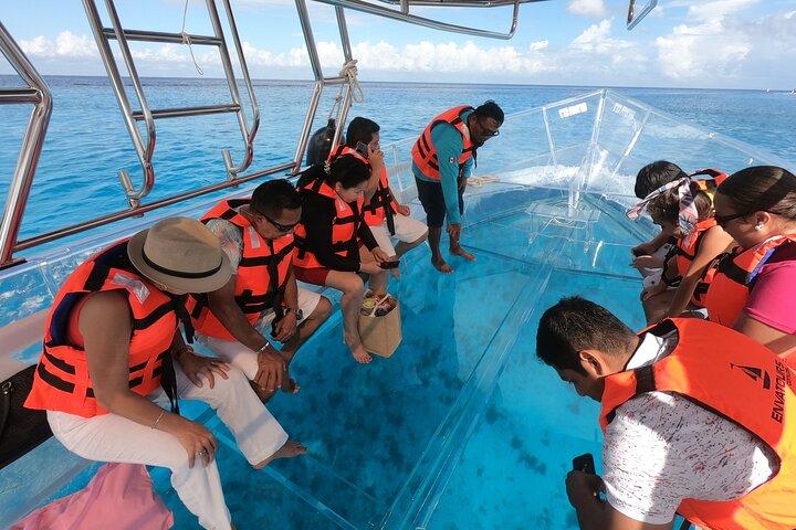 Cozumel ClearBoat Adventure avec plongée en apnée