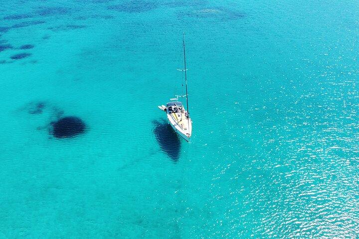 Mykonos Seglingstur till Rhenia obebodda ö + gratis transfer