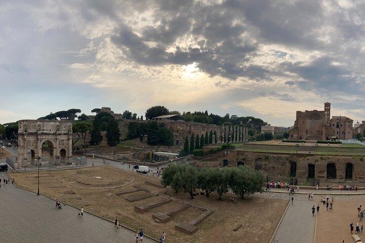 Rome : Colisée, Colline Palatine et Forum Romain
