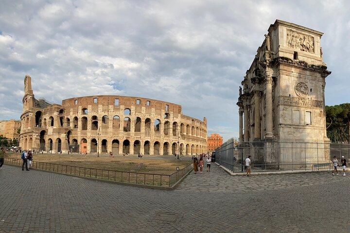 Rome : Colisée, Colline Palatine et Forum Romain
