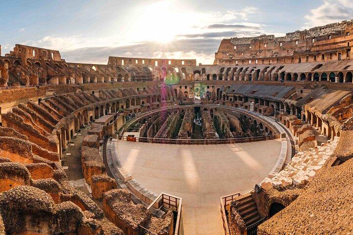 Tour guidato dell'arena dei gladiatori del Colosseo e del Foro Romano