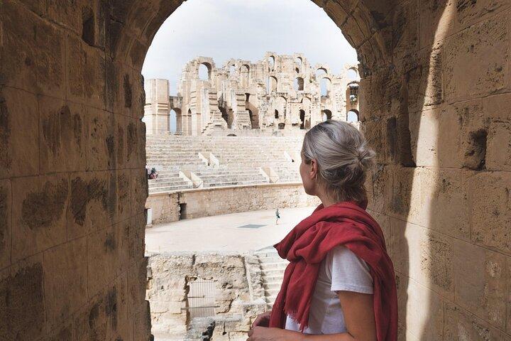 El Jem en Monastir-dagtour met lunch vanuit Tunis of Hammamet