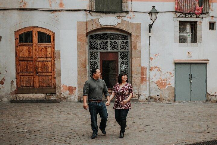 Privat feriefotograferingssession med lokal fotograf i Barcelona