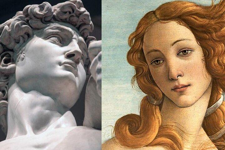 Uffizi en Accademia rondleiding met kleine groep