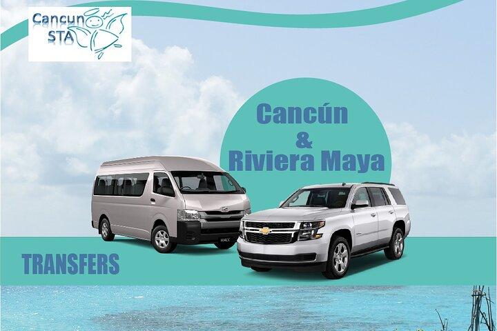 Traslado Privado desde Aeropuerto Cancún hasta Hoteles Cancún