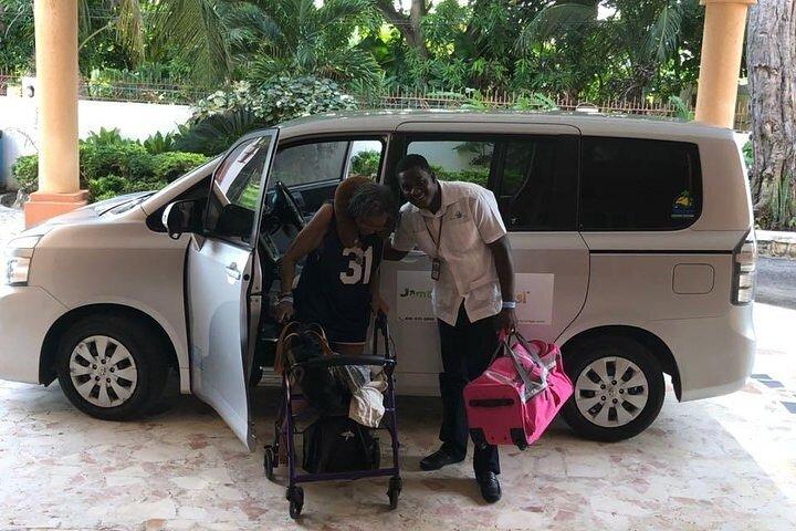 Privérondreis Sangster Luchthaventransfer van Montego Bay naar Falmouth Hotel